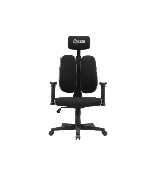 Кресло Cactus CS-CHR-MC03-BKGY черный, сетка