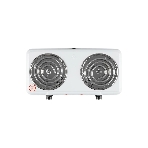 Плитка электрическая Homestar HS-1109, 2 конф, белый, ТЭН, фото3