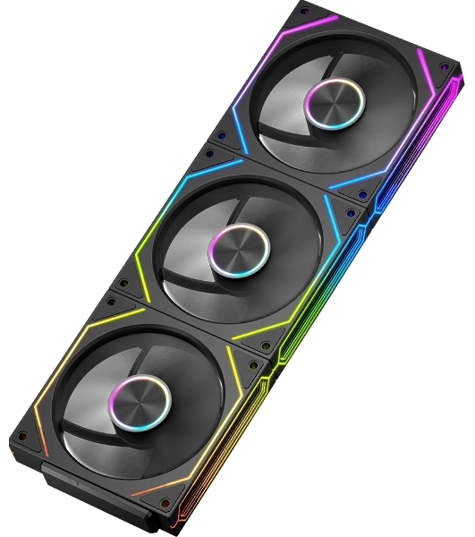 Вентилятор для корпуса PcCooler F3 X120 BK ARGb 120х120x25 черный 4-pin 28.4дБ (F3X120-BKAC012-GL) Ret