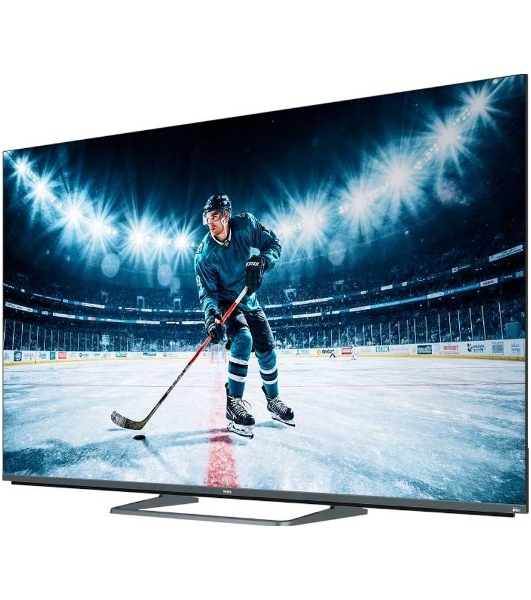 Телевизор Haier 55' DH1ZH0D00RU серебристый MiniLED 4K UHD 60Hz Smart TV