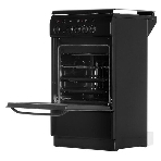 Плита электрическая De Luxe 5004.13э (кр)-001 черный, конфорок 4 шт, духовка 43 л, 50 см x 85 см x 50 см, фото 1