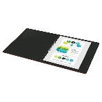 Папка на 2-х кольцах Бюрократ DeLuxe DL0740/2RED A4 пластик 0.7мм кор.32мм красный, фото3