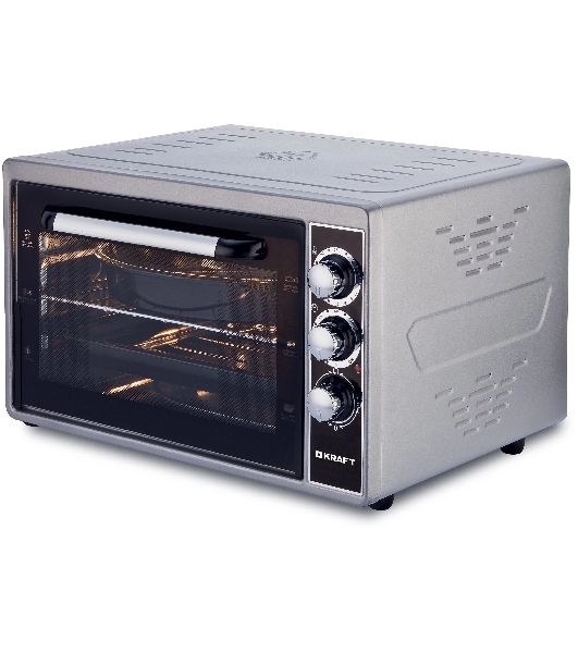 Мини-печь Kraft KF-MO 3200 GR (1 протвень+1 решетка)