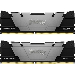 Оперативная память Kingston Fury Renegade, DDR4, 16GB (2x8GB), 3200MHz, CL16, DIMM, с радиатором, серый/черный, фото 1