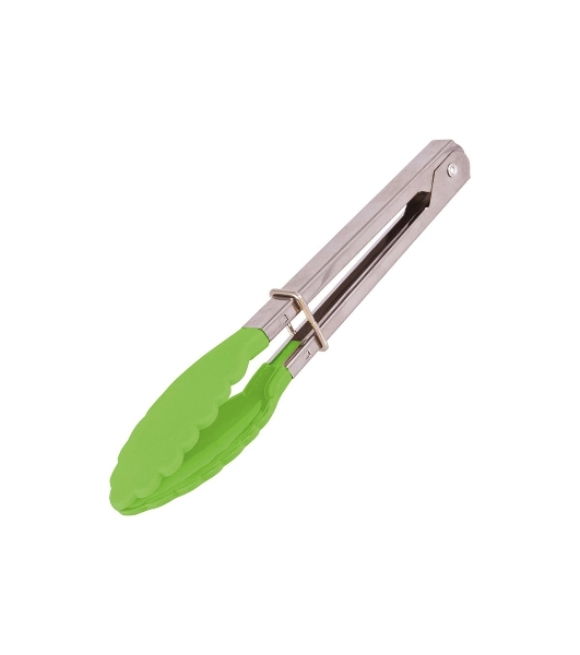 Кухонные щипцы Mallony Tongs-01, нейлон, нержавеющая сталь, зеленый