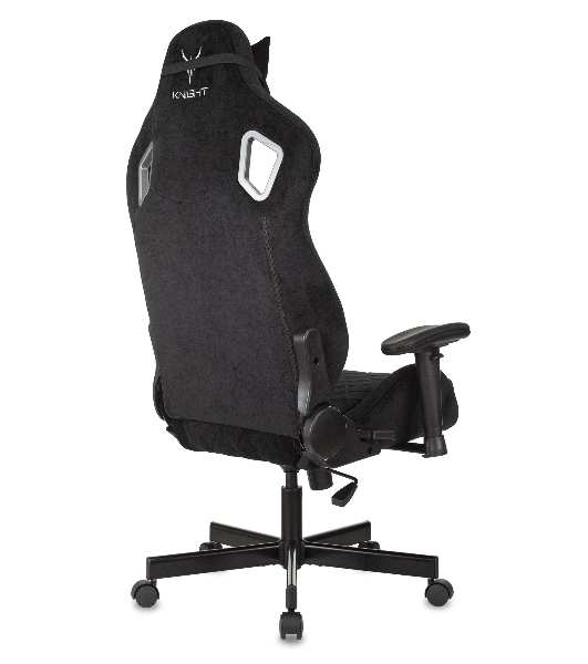 Кресло Бюрократ Knight Outrider Light-20 черный, ткань, 120 кг, механизм качания