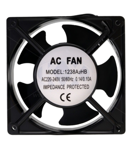 Вентилятор 120х120х38 1238A2HB 220V (ball bearing)