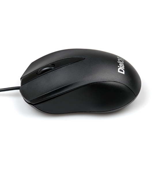 Мышь проводная Dialog Comfort MOС-15U черный, 1200 dpi, USB, кнопки - 3