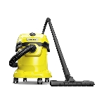 Строительный пылесос Karcher WD 2 Plus V-12/4/18 желтый, 1000 Вт, уборка сухая/сбор воды, пылесборник мешок/контейнер, 12 л, фото9