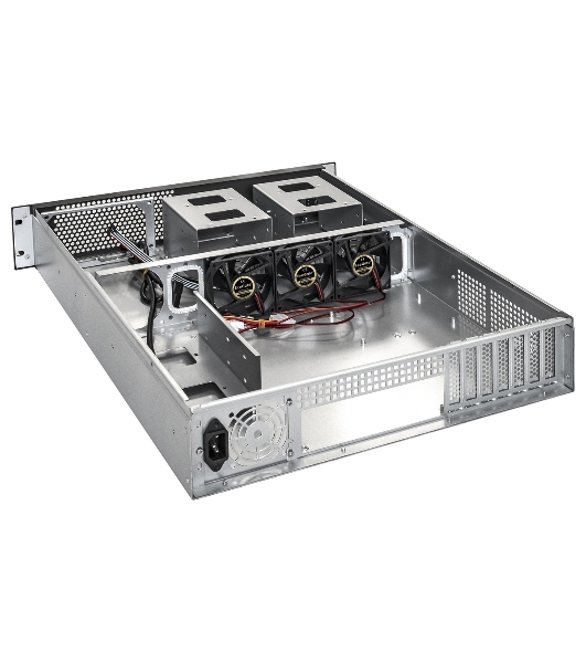 Серверный корпус ExeGate Pro EX284976RUS 2U550-08 (RM 19', высота 2U, глубина 550, БП 800ADS, 2*USB)