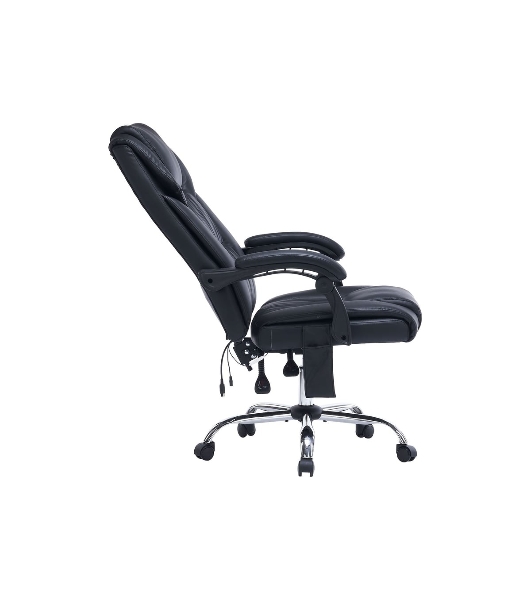 Кресло Cactus CS-CHR-OC02M-BK черный, экокожа