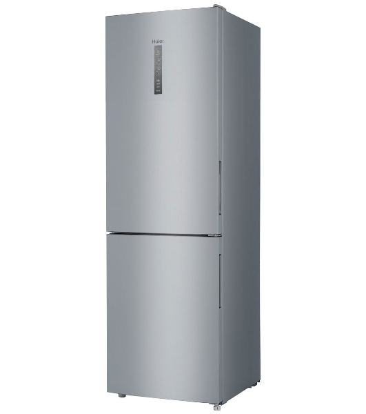 Холодильник Haier CEF535ASD серебристый двухкамерный, 241/105л, морозилка снизу, No Frost