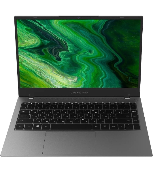Ноутбук Digma Pro Fortis M Core i5 1334U 16Gb SSD 512Gb Intel Iris Xe graphics 14.1' IPS FHD (1920x1080) Windows 11 Pro grey WiFi BT Cam 4000mAh (DN14P5-ADXW04)