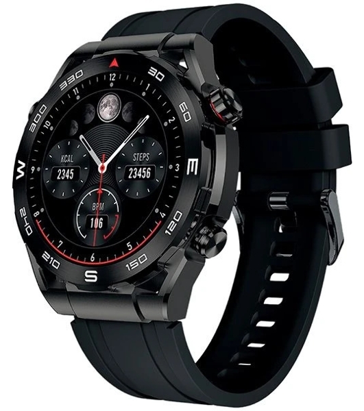 Умные часы Fontel iWatch Ultimate, 1.51' IPS, Bluetooth, IP67, черный