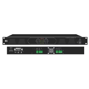 Усилитель T-2120DSA ITC, Two Channel Class-D Amp, 2х120W, 100V/4Ohm,1U height, with volume control in front panel,without 24VDC