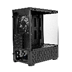 Компьютерный корпус Minitower ExeGate i3 SEA LE-NPX600 (mATX, БП 600NPX, 1хUSB+1хUSB 3.0, HD аудио, черный, передняя и боковая панели - закаленное стекло), фото4