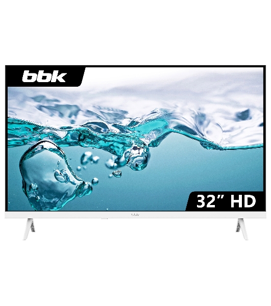 Телевизор BBK 32' 32LEM-1045/TS2C (W) белый DLED HD 60Hz