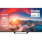 Телевизор Haier 75' DH1WVFD03RU S2 Pro черный HQLED 4K UHD 60Hz Smart TV, фото 1