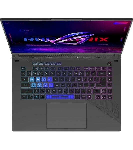 Ноутбук Asus ROG Strix G614PR-RV089/16'/IPS/AMD Ryzen 9 8940HX/32Gb/1Tb SSD/NVIDIA GeForce RTX 5070Ti 12Gb/noOS/серый/2.5kg
