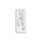 Портативный аккумулятор Powerbank Perfeo ABSOLUTE 10000mah In Micro usb,USB/Out USB,Micro usb,Type-C,Lightning, 2.1А/белый (PF_B4879), фото6