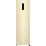 Холодильник Haier CEF536CCG бежевый двухкамерный 240/105 л морозилка снизу, No Frost, фото 1