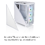 Компьютерный корпус Thermaltake Divider 500 TG Snow ARGb CA-1T4-00M6WN-01 White/Win/SPCC/Tempered Glass*4/120мм ARGb Fan*3/120мм Standard Fan*1 (527897), фото4