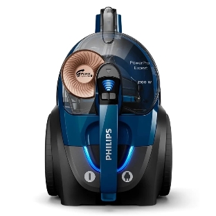 Пылесос Philips FC9733/01 синий/черный, 470/2100 Вт, уборка сухая, пылесборник контейнер 2 л
