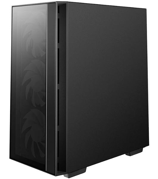 Компьютерный корпус Deepcool MATREXX 55 V4 без БП, боковое окно (закаленное стекло), 3xARGb LED 140мм вентилятора спереди, 1xARGb LED 120мм вентилятор сзади, черный, ATX
