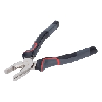 Комбинированные плоскогубцы Deli DL0004 180 мм, Cr-V, эксцентриковый шарнир, антикоррозийное покрытие, трехкомпонентная прорезиненная рукоять, фото3