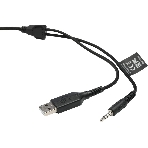 Гарнитура Bloody G230P чёрный, проводная, USB, подсветка, фото7