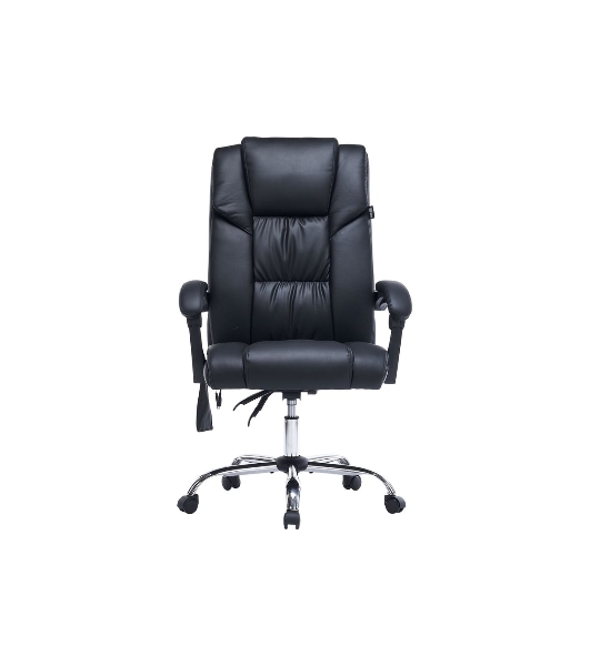 Кресло Cactus CS-CHR-OC02M-BK черный, экокожа