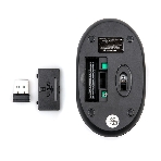 Мышь беспроводная Dialog Comfort MROC-10U черный, 1200 dpi, радиоканал, USB, кнопки - 3, фото8