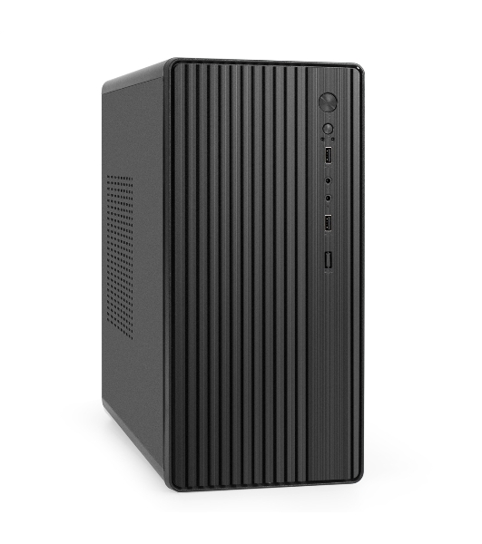Корпус ExeGate BAA-503-UNS500, Mini-Tower, чёрный, 1 x 80/90 мм, БП 500 Вт