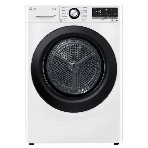 Сушильная машина LG DC90V3V6W белый, 9 кг, сушка - тепловой насос, программ - 14, 60 x 85 x 66 см, фото 1