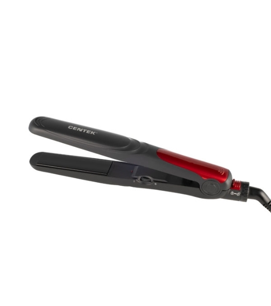 Выпрямитель для волос Centek CT-2008 черный/красный, 26 мм, 240 °C, 1 режим