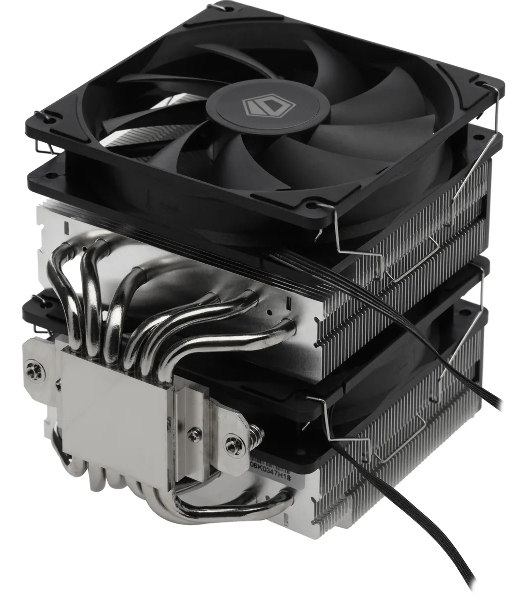 Кулер ID-COOLING SE-206-XT черный 120мм алюминий/медь 1800rpm 35db 4-pin 250W 156мм