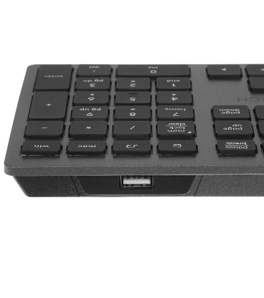 Клавиатура A4Tech Fstyler FX60H проводная, USB Type-A, серый