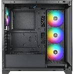 Компьютерный корпус Azza Neptune черный без БП ATX 5x120мм 2x140мм 2xUSB2.0 1xUSB3.0 audio bott PSU, фото3