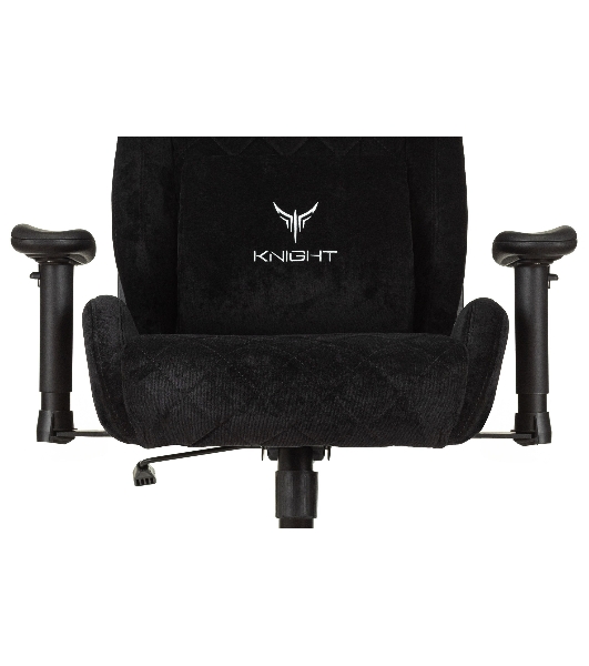 Кресло Бюрократ Knight Outrider Light-20 черный, ткань, 120 кг, механизм качания