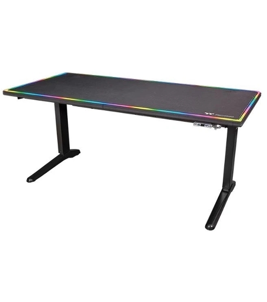 Стол игровой Thermaltake Gaming Desk Level 20 BattleStation Black, Electric, RGb, none Black, Electric, RGb, none