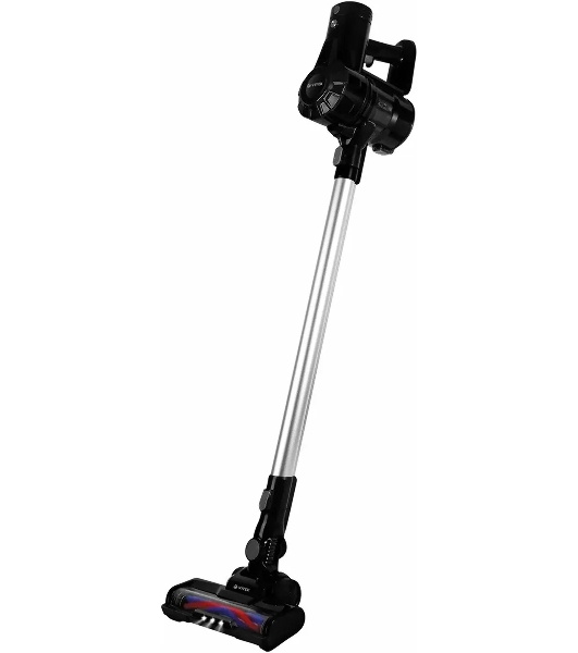 Пылесос вертикальный Vitek Starlight VT-8143 черный/серебристый, питание от аккумулятора, 35 Вт, уборка сухая, пылесборник 0.6 л, работа от АКБ max 30 мин