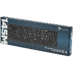 Клавиатура проводная Oklick 145M, USB, черный, фото5