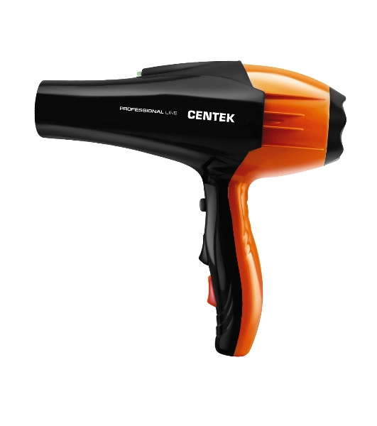 Фен Centek CT-2226 черный/оранжевый, 2200 Вт