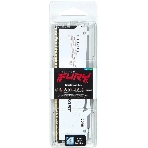 Оперативная память Kingston Fury Beast, DDR5, 32Gb (1x32Gb), 6000MHz, CL36, DIMM, радиатор, RGb, белый, фото2