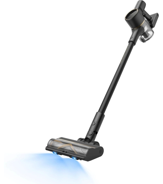 Пылесос вертикальный Dreame R10 Pro Aqua черный, питание от аккумулятора, 150 Вт, уборка сухая/влажная, пылесборник 0.6 л