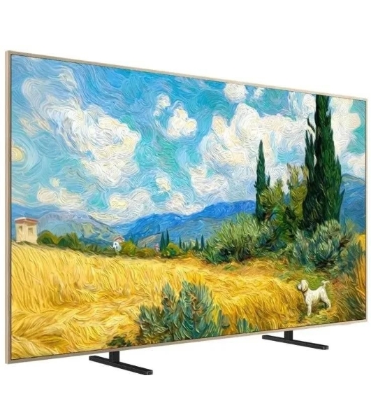 Телевизор TCL 55A400 Pro, Mini LED, 55', бежевый, QLED, 4K Ultra HD, 144Hz, Google TV, 3Gb/32Gb
