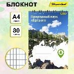 Блокнот Silwerhof Координаты России, Природный парк Ергаки, A4, обложка картон, 80 л, клетка, гребень, фото2