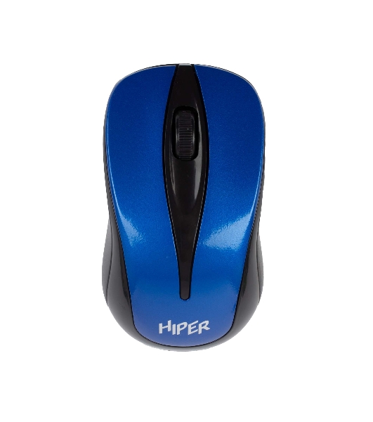 Мышь беспроводная HIPER HOMW-062 синий, 1000 dpi, радиоканал, USB, кнопки - 3