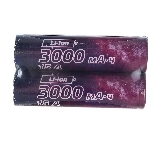 Аккумулятор 18650 Li-ion 3000мА.ч без защиты высокотоковый низкая шляпка (уп.2шт) КОСМОС KOC18650Li30UL20CS2, фото 1