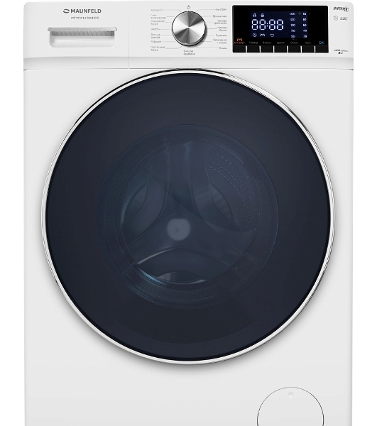 Стиральная машина Maunfeld MFWM148WH02 белый, загрузка фронтальная 8 кг, 1400 об/мин., класс: А+++
